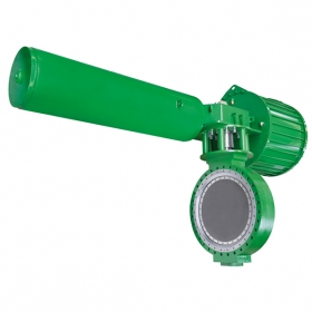 Rapid cut-off butterfly valve