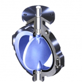 Anticorrosive Lining Fluoride Butterfly Valve